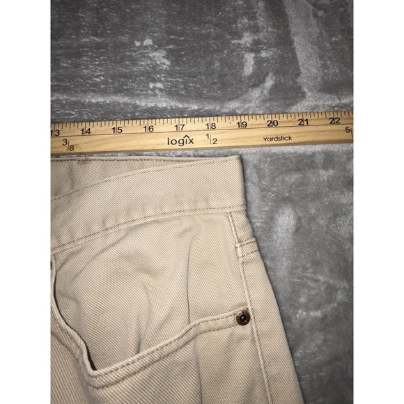 L.L. Bean 100% Cotton Men's‎ 1912 Tan Jeans 40x32 Classic Denim  Tan Jeans - Picture 2 of 12